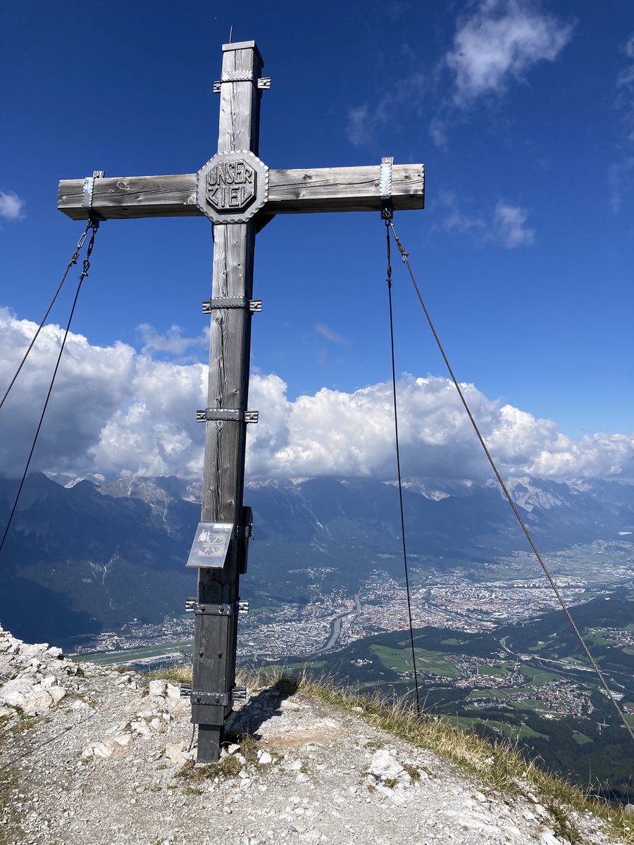 garritzmannj's tweet photo. One of the many things I love about mountains is that they often look inaccessible &amp; impossible from the bottom. But then there’s always (?) a way…
#ecprgc2022 #Innsbruck #metaphorMonday https://t.co/63pFAcWHgd