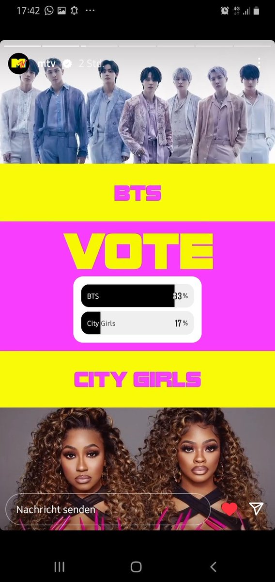 Btsarmy22795947's tweet photo. I'm creating many account to vote BTS #FightForBTS #goty https://t.co/WTPrRdunWM