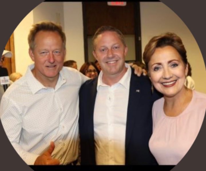  Your Q buddies won t be happy about this picture. 

Was this taken at George Soros birthday party? 