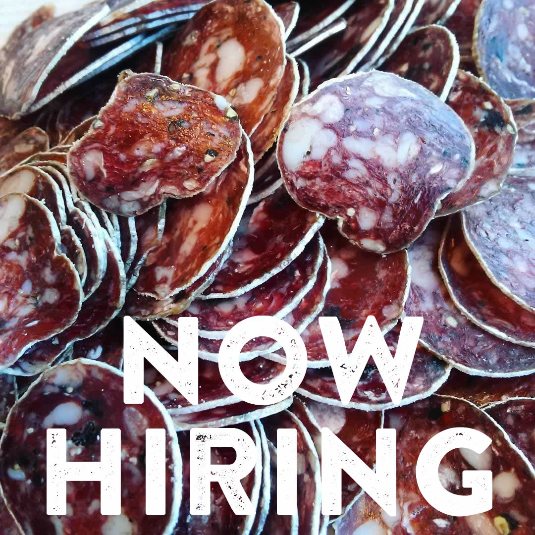 SmokingGoose's tweet photo. #NowHiring Retail Sales, Food Prep, Sausage &amp; Salumi Making, Packaging, Shipping Depart Leader + more -- job descriptions, benefits, salary info, and online applications at https://t.co/ZKNu5VrcZk

#TrainingProvided #FoodJobs #PaidTimeOff #Matching401K #DaytimeHours #WeekendsOff https://t.co/OOiYW1j12Z