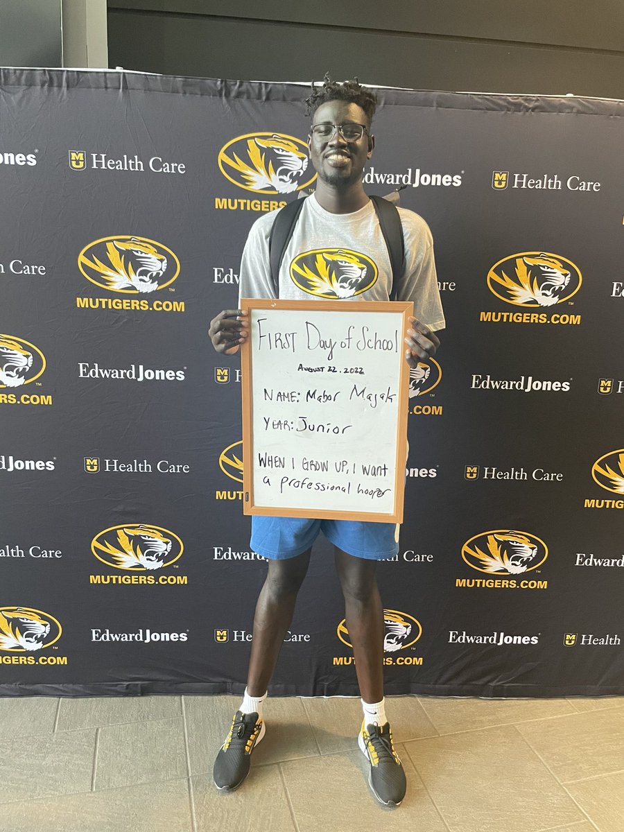 First day on campus was great,looking forward to a successful year.ignore the grammar mistake #Mizzou #MizzouHoops