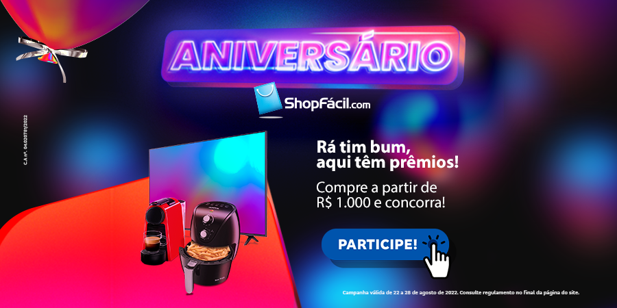 ShopFacil's tweet photo. A semana de aniversário ShopFácil começou com tudo! 

Realizando uma ou mais compras à partir de R$1.000,00, você concorre a prêmios incríveis! Fique ligado (a) e não perca essa oportunidade :) 

Acesse o link abaixo.

➡️ https://t.co/pDgjFbT5kQ

#shopfacil #aniversário #promoção https://t.co/l3s8NSuLKv