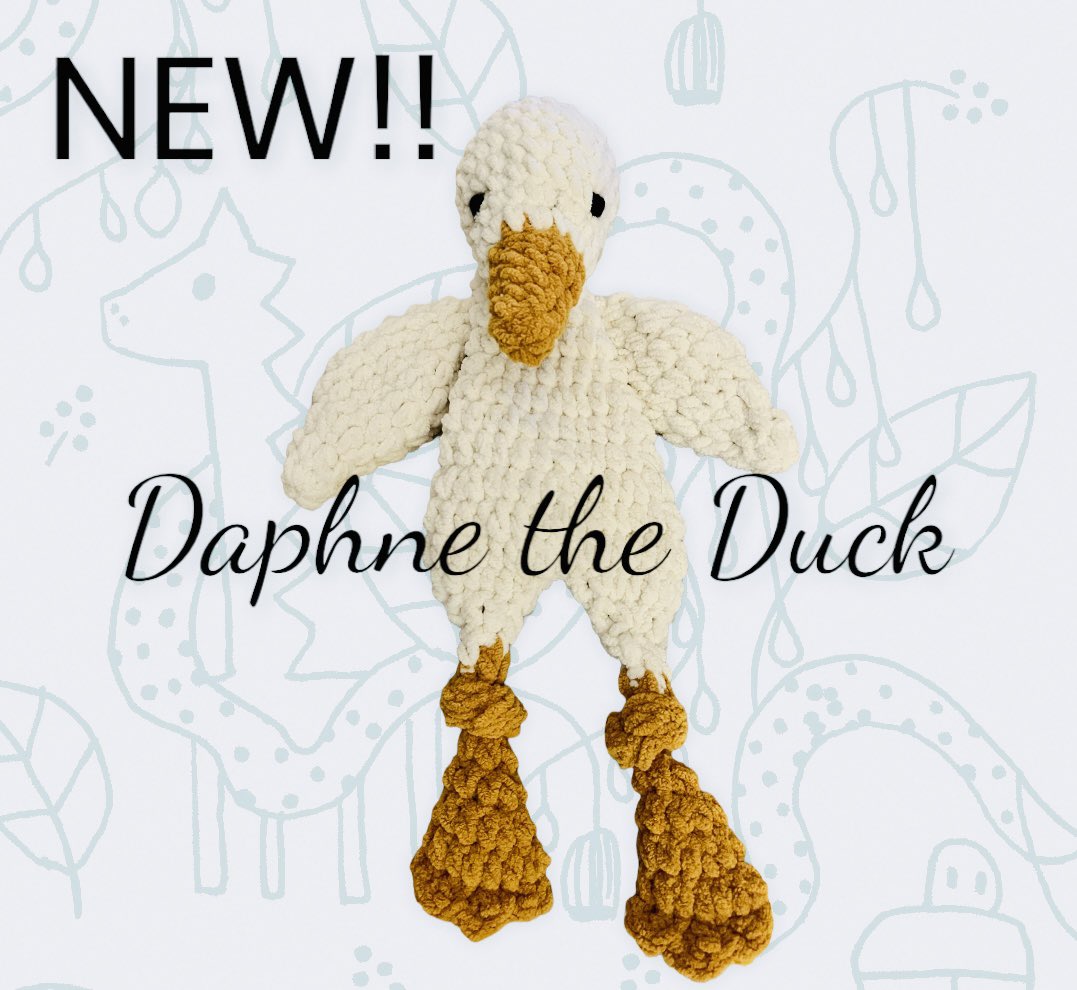 LunaGraceStyle's tweet photo. Ready to ship these adorable handmade (by me) crochet snugglers! Made w/ ultra soft, super chunky, velvety blanket yarn. Body is unstuffed for extra coziness! These are perfectly hug-sized! Duck-22” Giraffe- 32”These #MamaMadeMini designs are very popular! @ or DM if interested! https://t.co/zePXDPVZ2e