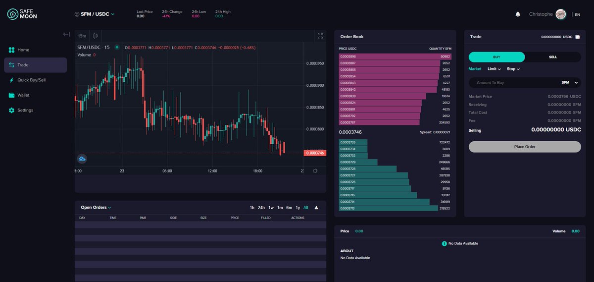SFM_Chris's tweet image. "The exchange does not exist" 
"They will never release anything" 

What am I testing then ? 🤦‍♂️🤦‍♂️🤦‍♂️

Disclaimer:
This is in active development, features are not complete and all pairings are placeholders for testing.

#SAFEMOON
#SAFEMOONARMY
#SAFEMOONEXCHANGE