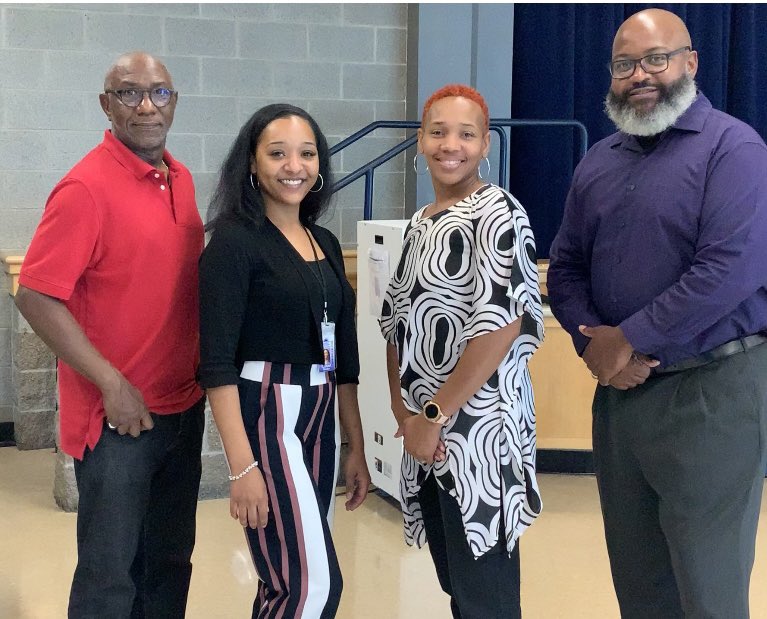 FisherMagnetUp's tweet photo. The collaboration with Fisher Upper and Fisher Lower is real. The afternoon PD sessions focused on team building. We’re more than a team…. we’re family. #fisherfamily #dpscd https://t.co/o864UmOvxF