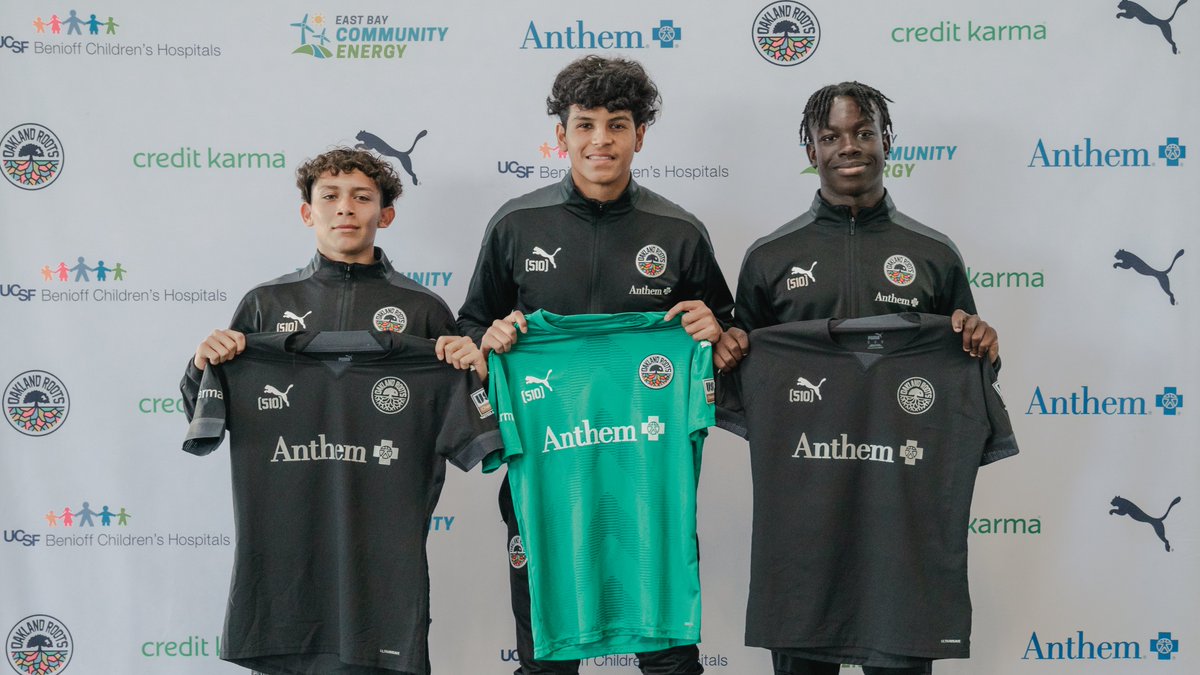 oaklandrootssc's tweet photo. Oakland Roots Add Three Academy Contract Signings from @Project51O.

Read More: https://t.co/faqGB9QTRx

#51GROW https://t.co/DeJWUVBWBC