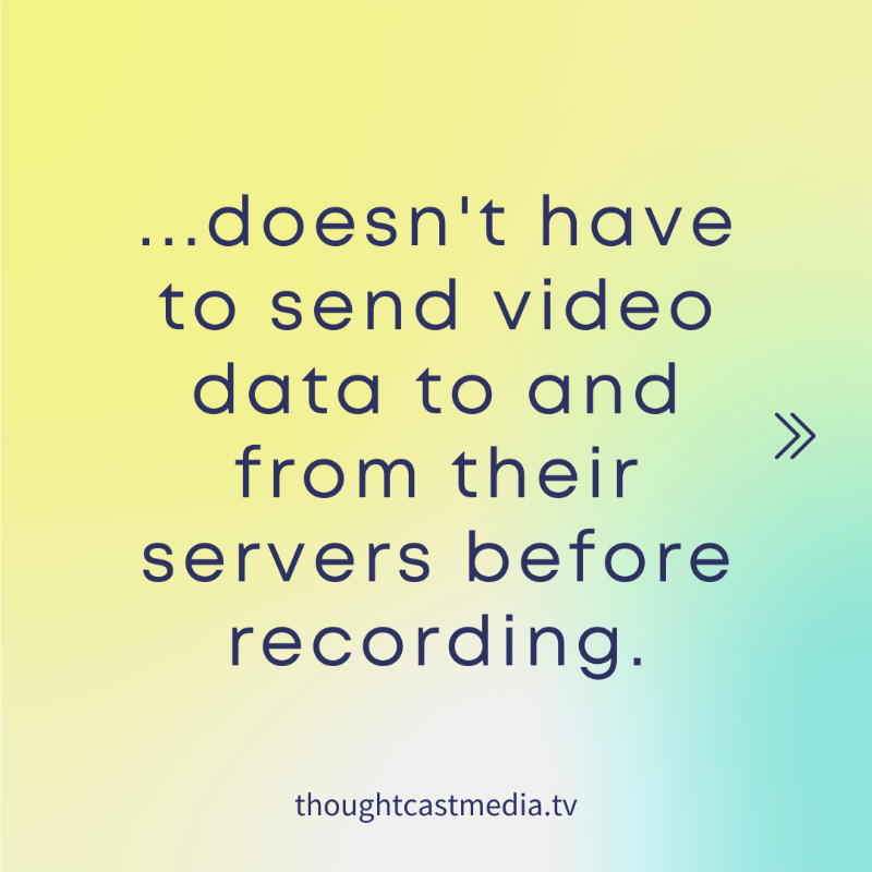 RemoteVideoPros's tweet photo. Streaming is great for video calls, but the recording quality is just plain bad.

Consider these tips when recording your videos with remote subjects!