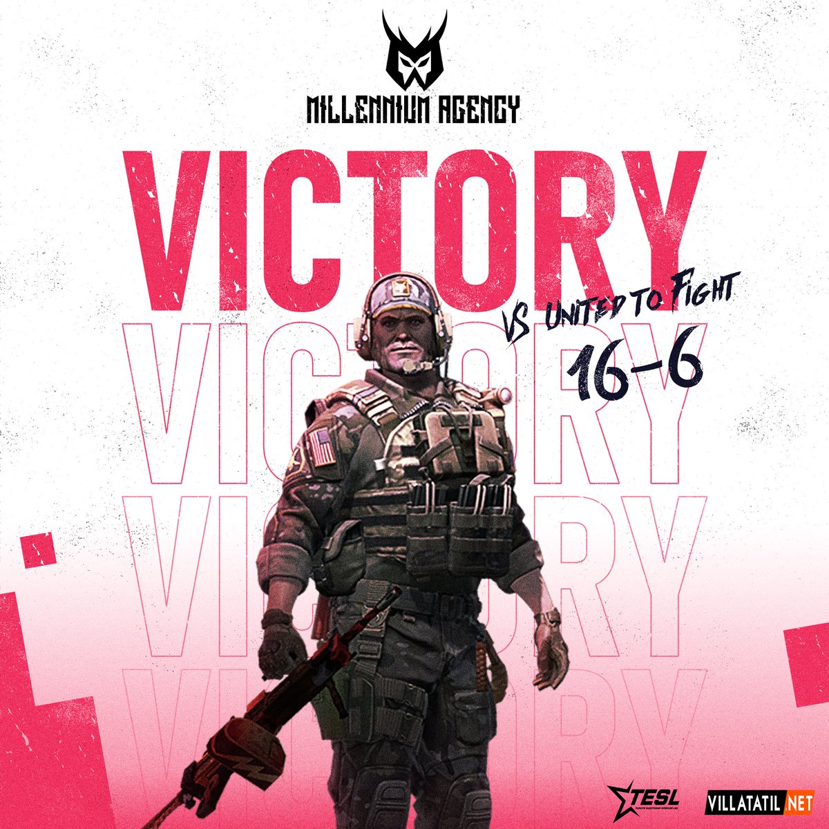 millenniumesc's tweet photo. ESEA Open S42 Day 6
GG&WP
⚔️16-6 #UnitedToFight https://t.co/f5LEf0ICLO