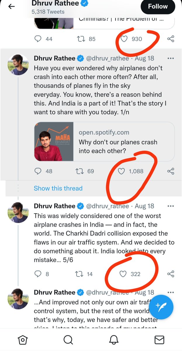 SamChavan103's tweet photo. @dhruv_rathee

Real likes 😉👇    Bot likes🐒👇 https://t.co/CiFp9ye0e7