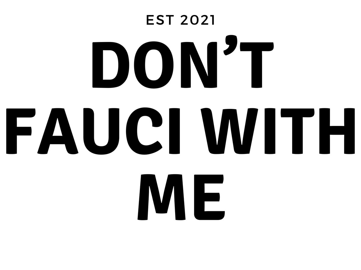 Some of us remember. Some of us know what the “Fauci effect” really is. #FauciEffect #DontFauciwithMe