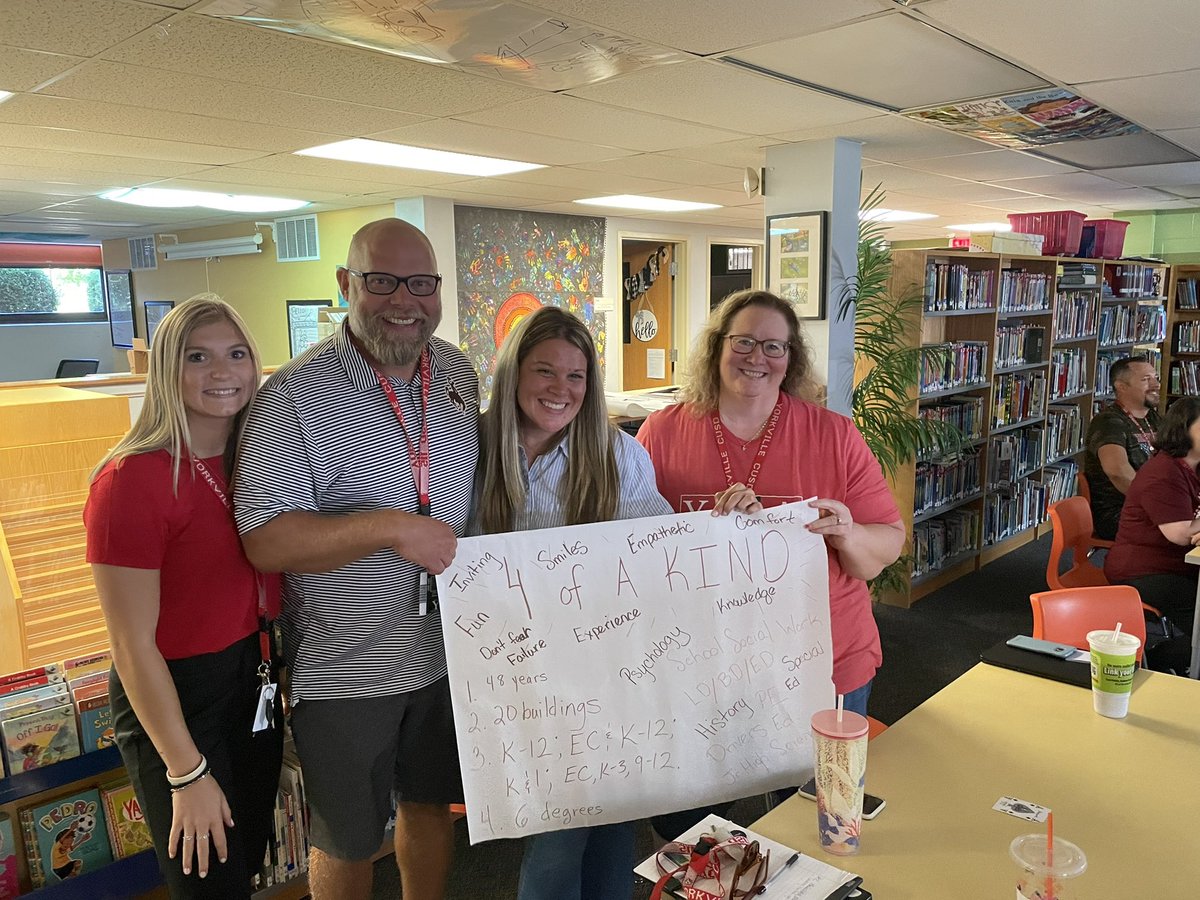 BGSFOXPrincipal's tweet photo. First day as Principal with staff- I hit the jackpot! https://t.co/aZ6K4pt5GI