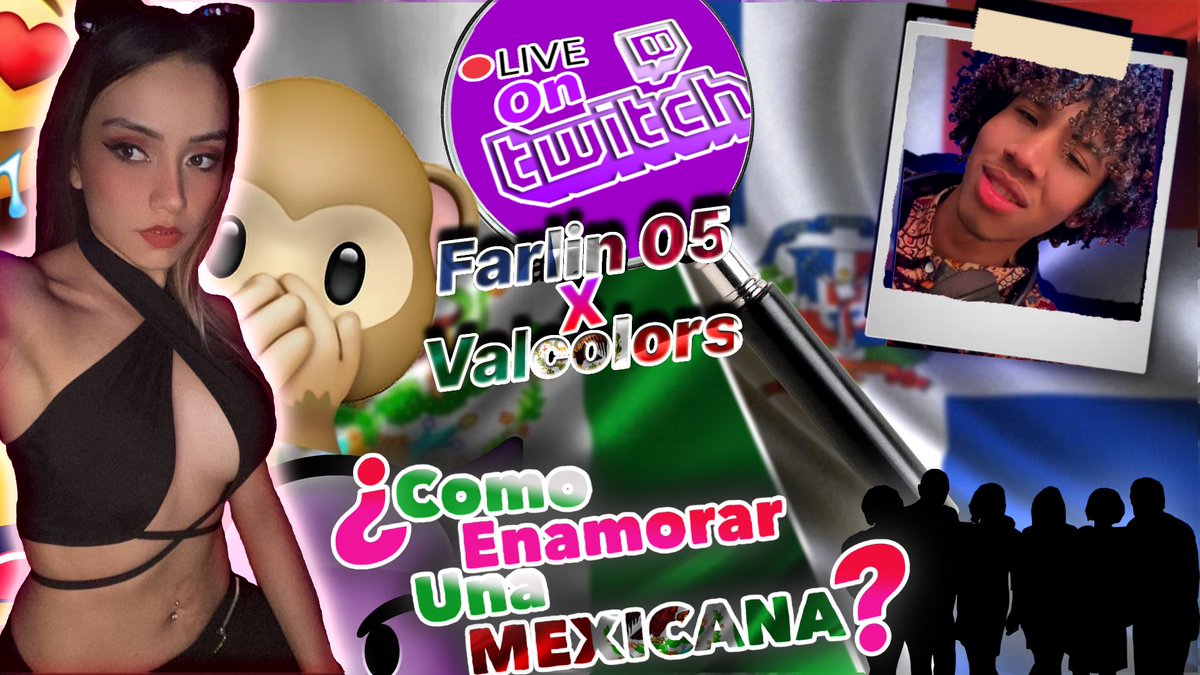valcolors_'s tweet photo. Hoy tenemos stream especial! 🤭 @farlin051 ufff🥰 quien logrará conquistarme ??😍 https://t.co/G2G5sxTnDl