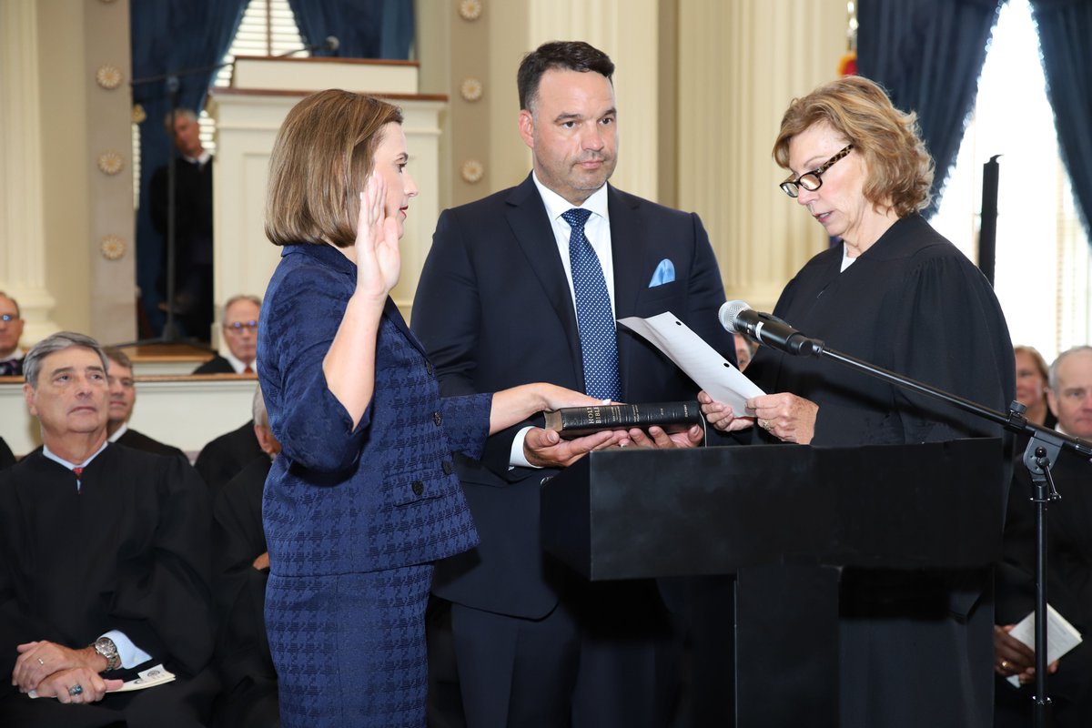 USDC_MSS's tweet photo. The court congratulates U. S. District Judge Kristi Haskins Johnson on her investiture last week. She is the first female U. S. District Judge in the Southern District of Mississippi. https://t.co/MnBTTY2Cg4