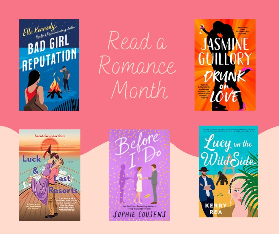 GreatNeckLib's tweet photo. Our librarians are celebrating  #ReadARomanceMonth by ordering a slew of new love stories to add to our collection! Get on the waitlist now for one of these great new reads 🥰📚✨ https://t.co/CQJnLyqTvJ