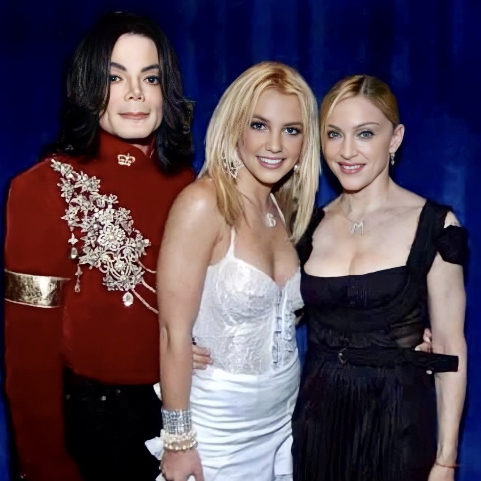 britneycharts's tweet photo. No one will ever replace these three as the ultimate Pop Royalty https://t.co/RiJEtf1EuW