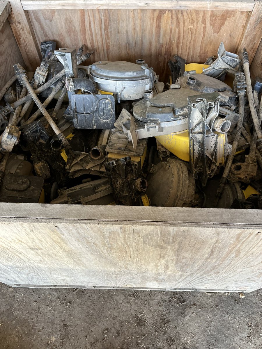 24 JD vac meters with mini hopper and cable drive. No plates. Came off 1790. $100/each.