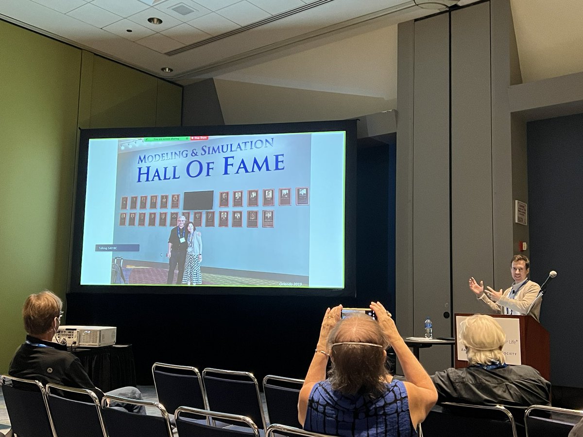 Olexandr Isayev 🇺🇦🇺🇸 (@olexandr) on Twitter photo Apparently <a href="/bobbypaton/">Robert Paton</a> is inducting <a href="/adrian_roitberg/">Adrian Roitberg 🏳️⚧️</a> into a Molecular Simulations Hall of Fame 👍🏻 #ACSChicago Apparently <a href="/bobbypaton/">Robert Paton</a> is inducting <a href="/adrian_roitberg/">Adrian Roitberg 🏳️⚧️</a> into a Molecular Simulations Hall of Fame 👍🏻 #ACSChicago