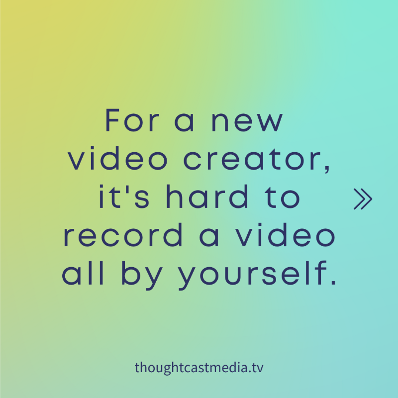 RemoteVideoPros's tweet photo. For a new video creator, it's hard to record a video all by yourself.

🎬 🙋‍♀️ Learn how a remote director can help!