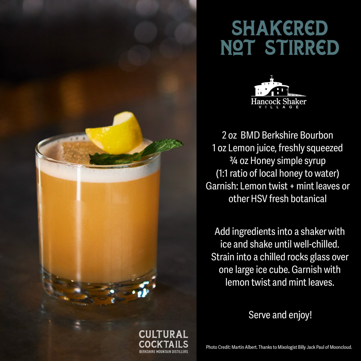 Have you tried Shakered Not Stirred? Featuring yummy <a href="/BerkshireMtDist/">Berkshire Mountain Distillers</a> spirits, it's a #CulturalCocktail crafted as part of BMD's 15th anniversary celebration. Make one at home or visit BMD's site to find it! berkshiremountaindistillers.com/cultural-cockt…