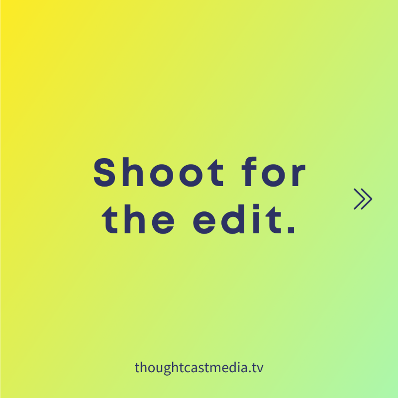 RemoteVideoPros's tweet photo. Recording a video with editing in mind, or "shooting for the edit," can save you a ton of time and money.

Check out these tips to learn more!