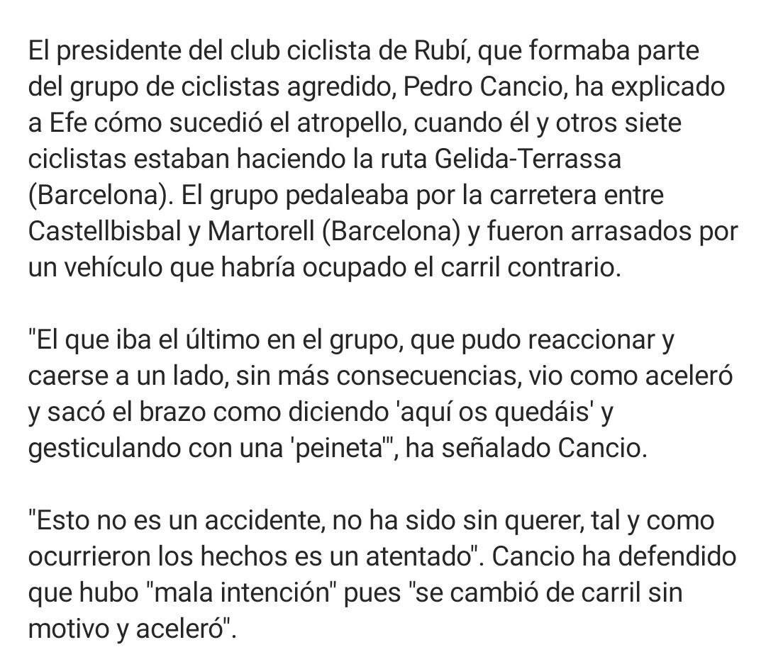 Grandísimo HIJO DE L GRAN PUT🤬

Si esto no se condena como ASESINATO….aquí no se entiende nada! 🤬🤬🤬🤬 

Fuente : gupo triatlon en vena en telegram t.me/triatlonenvena