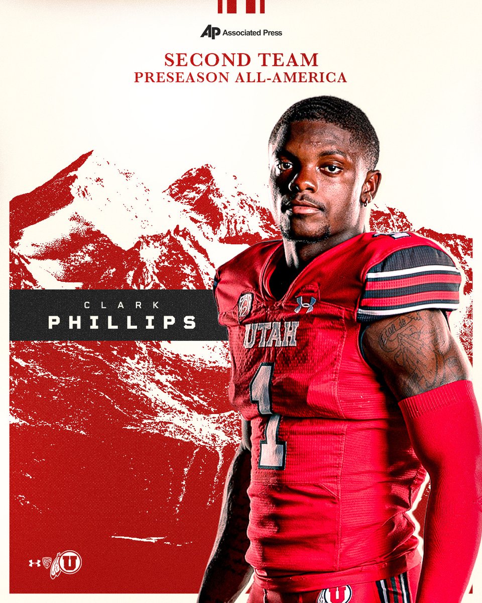 Utah_Football's tweet photo. Let's go, @ClarkPhillips21 ‼️

https://t.co/DiFpQXGiOJ https://t.co/NnsfqPhyXZ