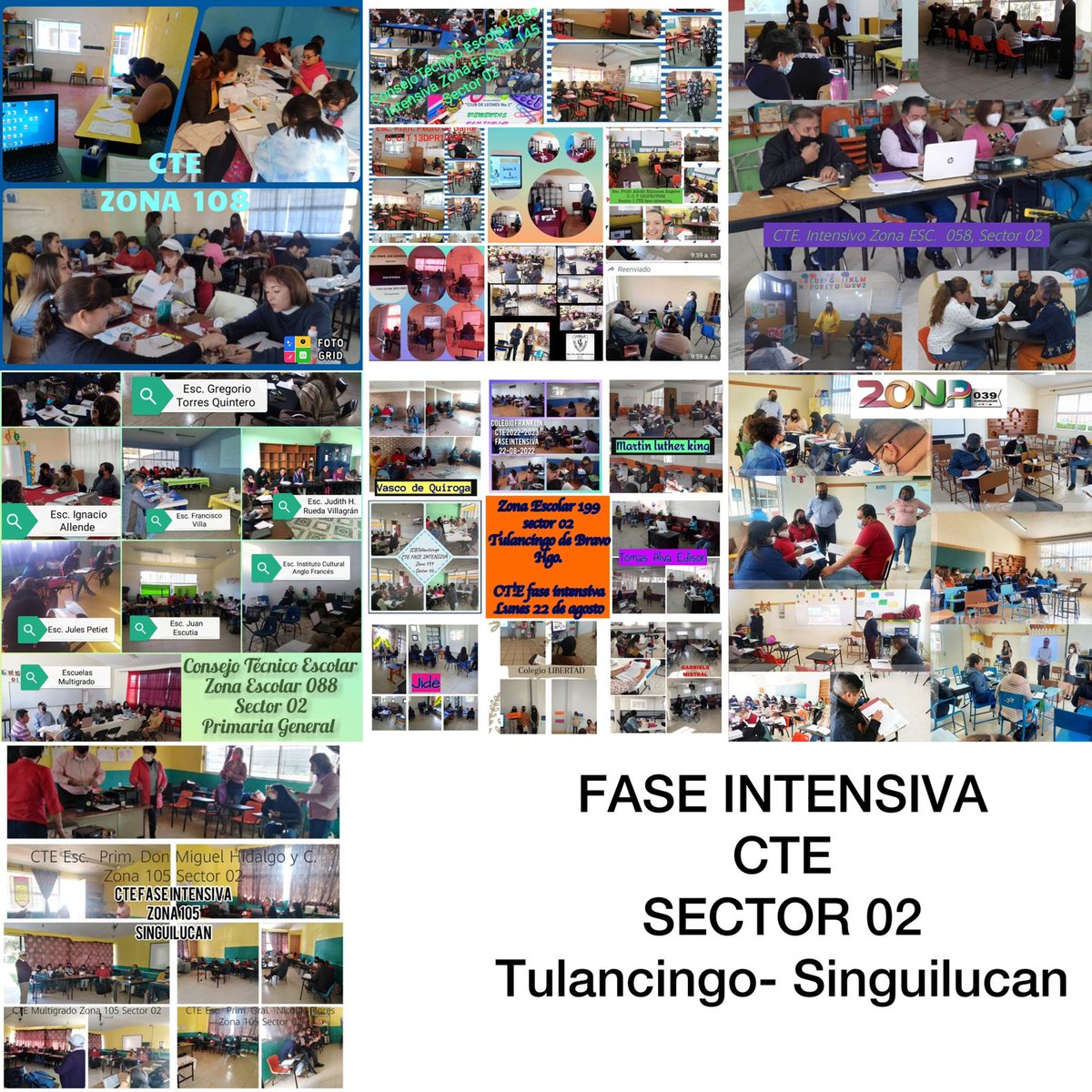 BasicaSEPH's tweet photo. Desarrollo de la Fase Intensiva del #CTEH Sector 02 #Tulancingo #Singuilucan con orientaciones para el  desarrollo del trabajo, comparten referencias necesarias de la metodología de formación para la mejora de la escuela. #PrimariaGeneral https://t.co/NCGVtbLmxP