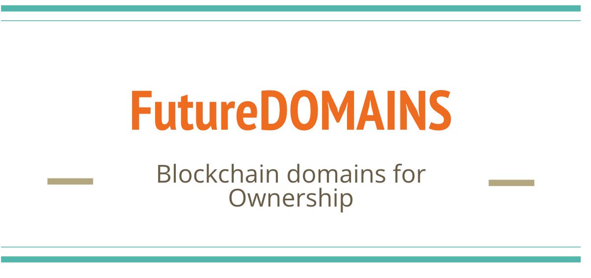 SimonFUTURE2's tweet photo. Own your part of the Internet: Domain Ownership
$Algo $HNS #handshake #algorand #domains #nfd #tld #dlinks #learn #futureSELF #blockchain #crypto Completed my Newest presentation on Blockchain Domains! https://t.co/An7gettlQh