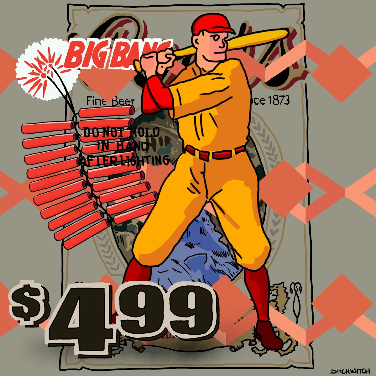 SWING FOR THE FENCES! 

<a href="/Heartbreakhass/">Hass</a> knocked it out of the park with his support of MONO GENERATIVE! 🧨 Thank you!

You can score your fresh art here: ditchwitch.wtf
.05 keeps the Ditch Witch alive!