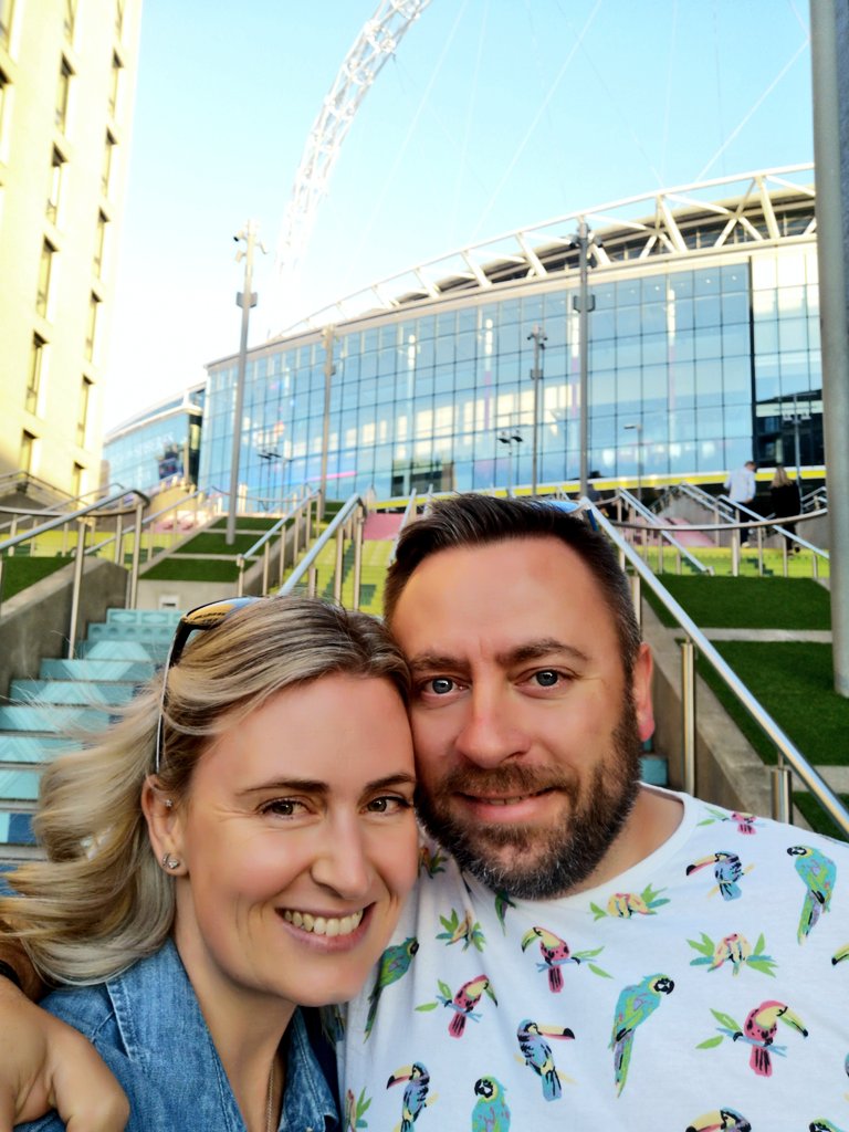 carrie_stimp's tweet photo. Another one off the bucket list #ColdplayWembley https://t.co/4ycieqvQXG