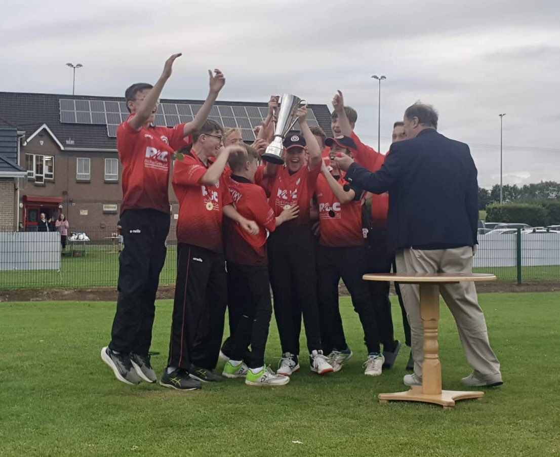 Templepatrick Cricket Club (@tpatrickcc) on Twitter photo Premier League champions! Congratulations to the U13s who produced a fantastic performance to beat Instonians in tonight’s league cup final. Adair (52*) & Morrow (23) helped TCC to 94/4 before Jenkins, Semple, Adair & McCarthy each took wkts to secure a 24-run win. 👏🏻 <a href="/NCU_News/">Northern Cricket Union</a> Premier League champions! Congratulations to the U13s who produced a fantastic performance to beat Instonians in tonight’s league cup final. Adair (52*) & Morrow (23) helped TCC to 94/4 before Jenkins, Semple, Adair & McCarthy each took wkts to secure a 24-run win. 👏🏻 <a href="/NCU_News/">Northern Cricket Union</a>