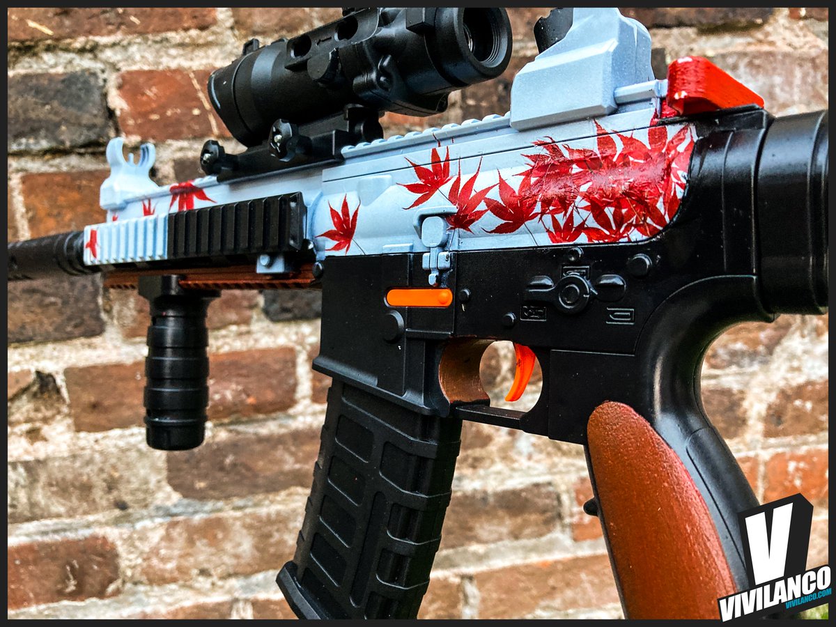 Vivilanco. 🖤 (@vivilanco) on Twitter photo It is here! The IRL M416 Full Autumn <a href="/PUBG/">PUBG: BATTLEGROUNDS</a>
It took an est. 10 hours to complete, and alot of lessons learned. I genuinely loved getting creative and I'd really love to get my teeth into an full sized one...
Inspect it⬇️
#PUBG #Skin #Maker #Cosplay
<a href="/PUBG_EU/">PUBG: BATTLEGROUNDS Europe</a>
<a href="/30Community/">30+ Community</a> It is here! The IRL M416 Full Autumn <a href="/PUBG/">PUBG: BATTLEGROUNDS</a>
It took an est. 10 hours to complete, and alot of lessons learned. I genuinely loved getting creative and I'd really love to get my teeth into an full sized one...
Inspect it⬇️
#PUBG #Skin #Maker #Cosplay
<a href="/PUBG_EU/">PUBG: BATTLEGROUNDS Europe</a>
<a href="/30Community/">30+ Community</a>