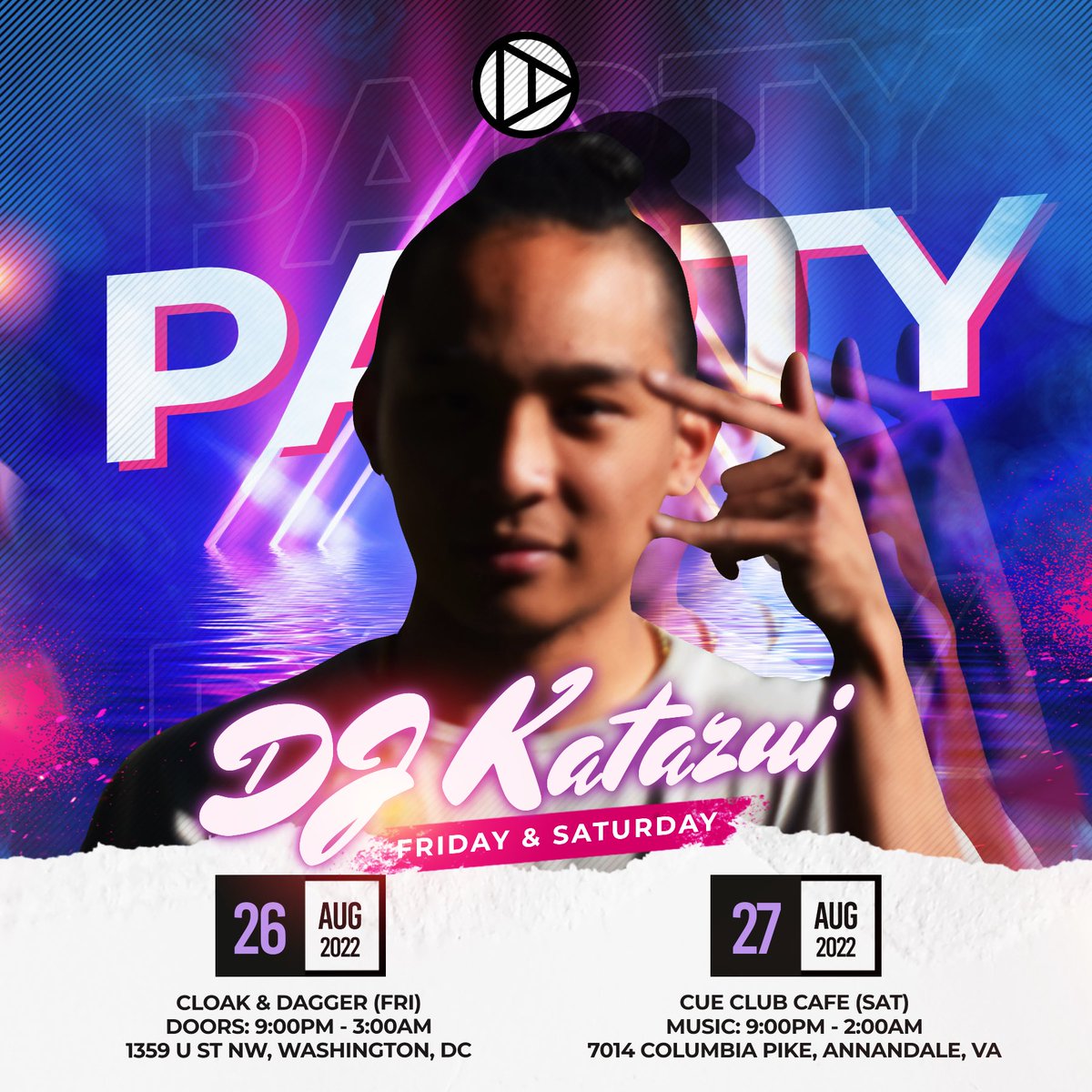Katazui's tweet photo. Got your weekend plans covered 🔥 https://t.co/oCHlNq11YU