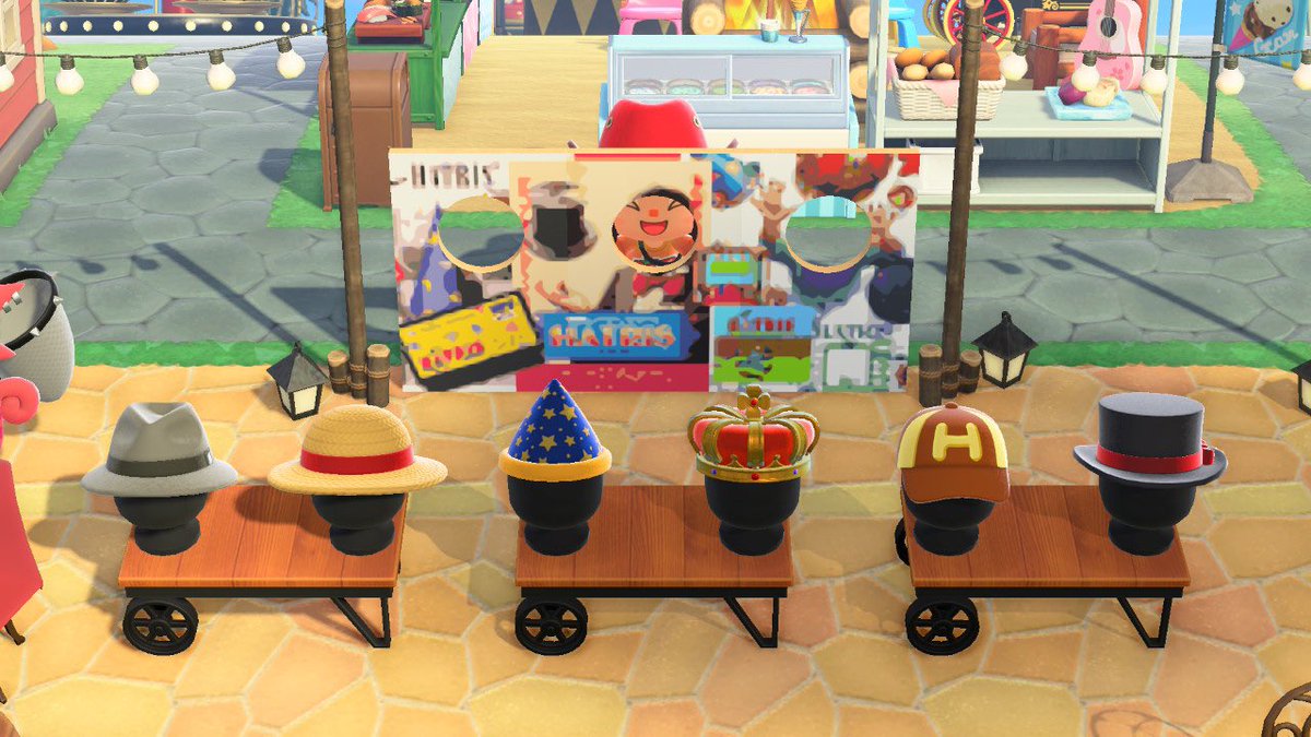 Here's my tribute to the 1990 #AlexeyPajitnov puzzle game #Hatris

#AnimalCrossing #ACNH #NintendoSwitch