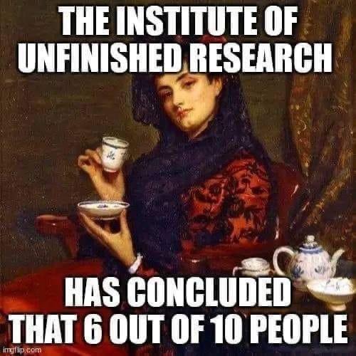 How is your research going?