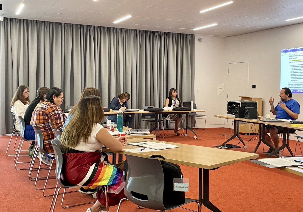 We’re excited to be in Calgary this week hosting an audio cassette digitization workshop! 

Workshop led by <a href="/LawsonGerry/">Gerry Lawson</a> &amp; <a href="/tayarj_/">Taya Jardine</a>! 🥳