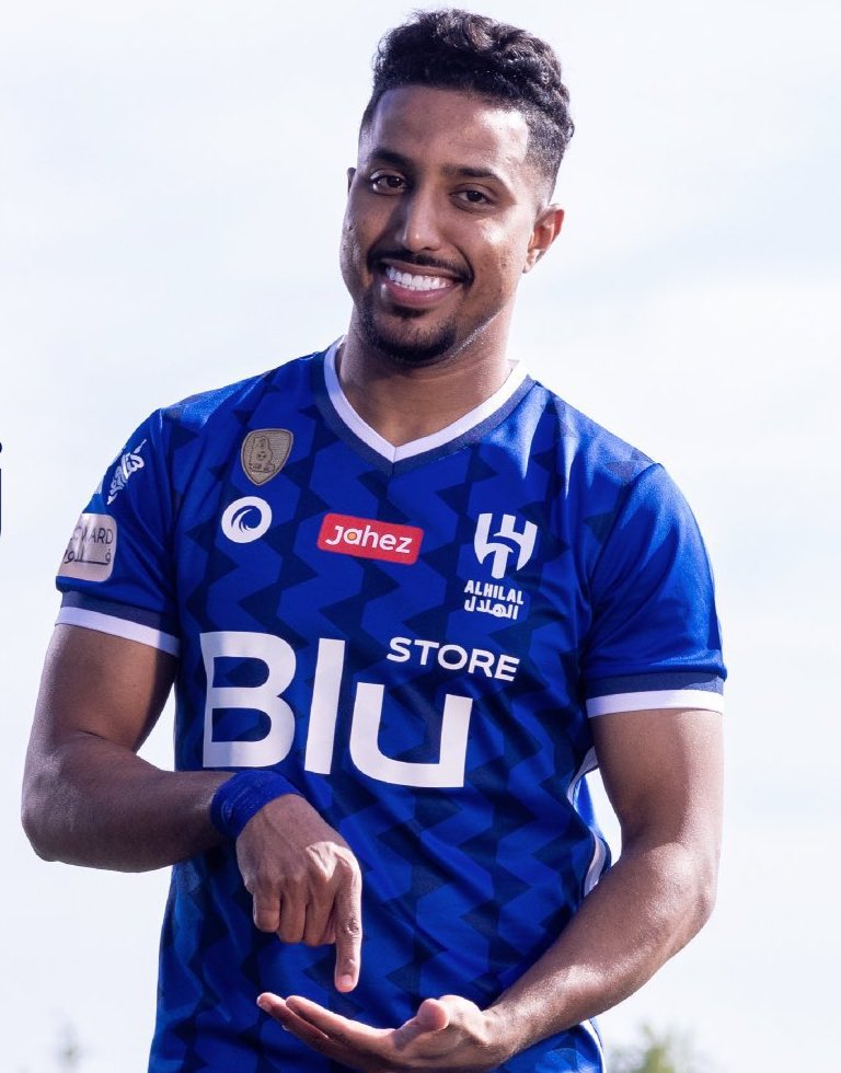 1SMi_'s tweet photo. سالم الدوسري بالطقم الجديد 💙 https://t.co/ErmTKFzaje