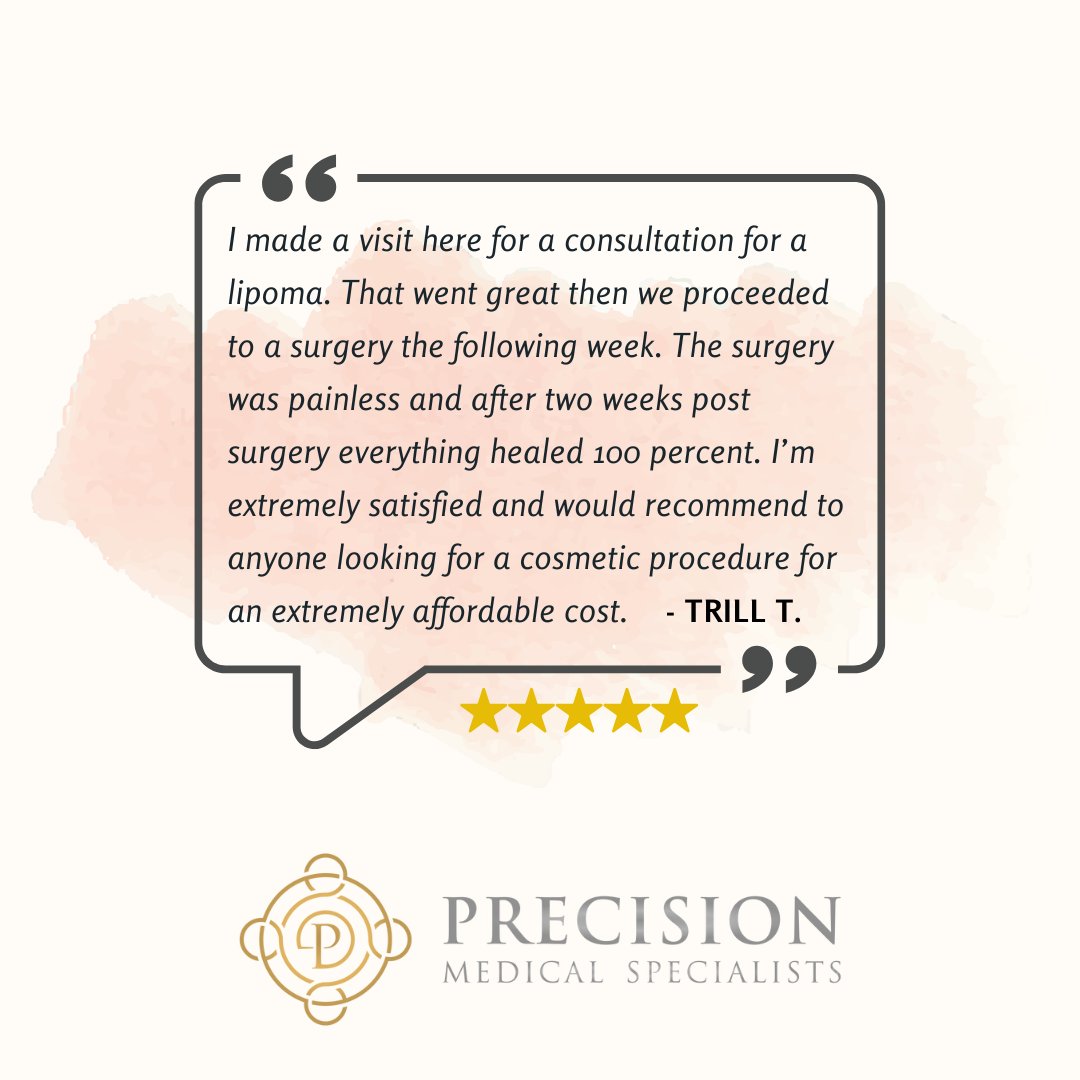 PrecisionMDs's tweet photo. This review is a great way to start the week!
#mondaymotivation #thankyou #precisionmds #kindwords #patienttestimonial https://t.co/JoLagibj5f