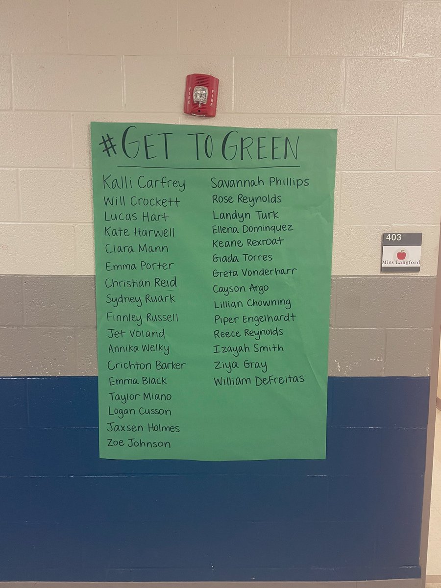 amandawhitmer_'s tweet photo. KDDC’s 7th Grade CFA Olympics are back and bigger than ever!! Ss took a benchmark test today & blew it out of the water! This year, to #gettogreen, Ss had to score an 80%+! Our goal? EVERY student gets to green! (even if Miss Langford has to write 200+ names 🤣) #SumnerAchieves https://t.co/XDYMaCOn2J