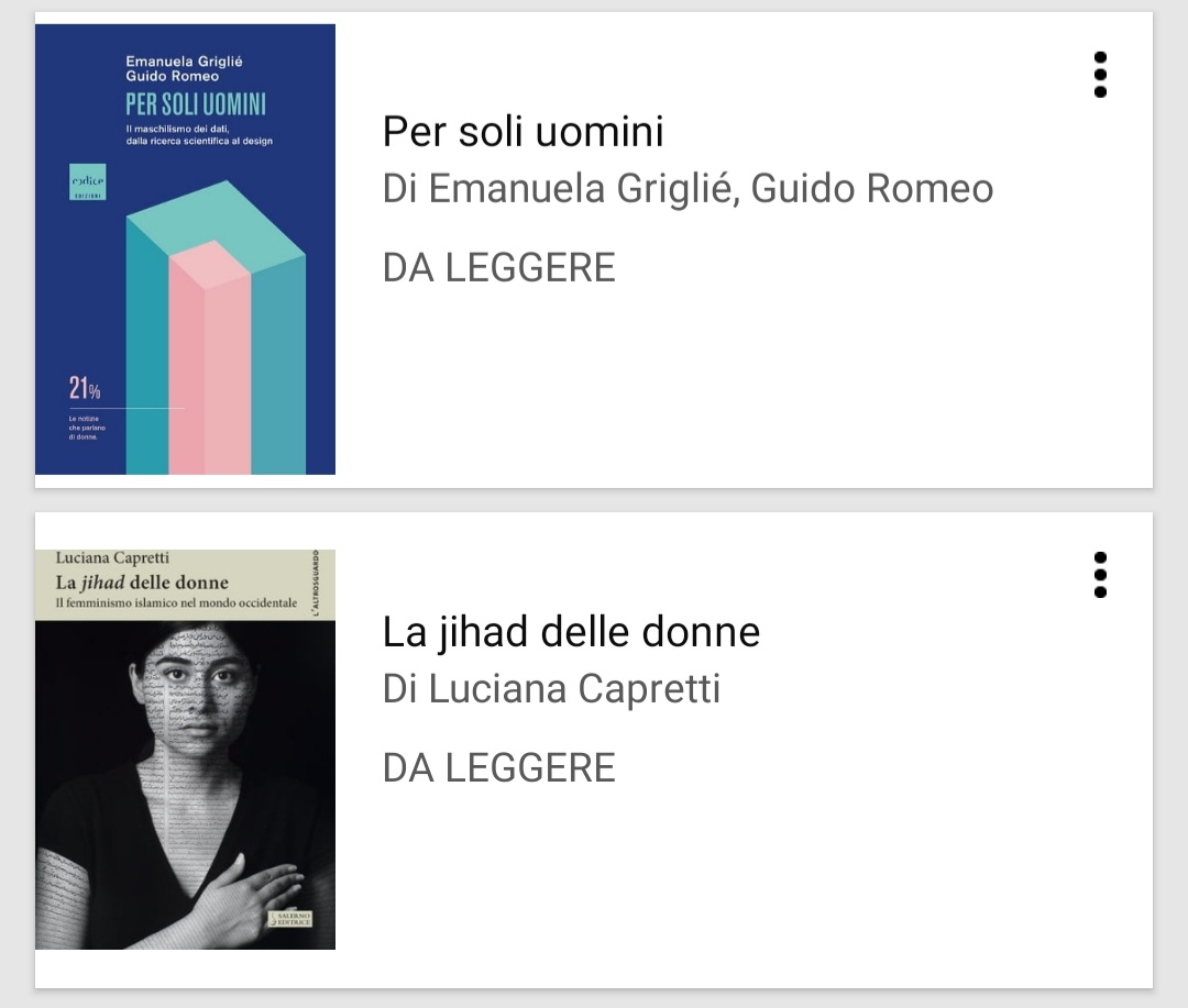 Scaffali da leggere tweet media