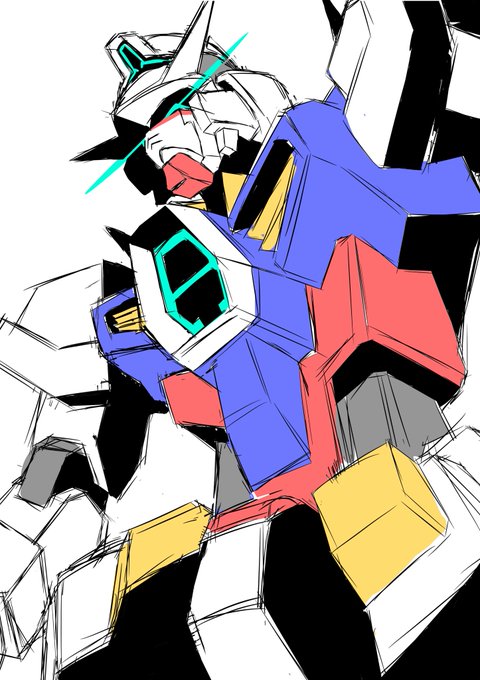 ごめんなさいガンダム描くの楽ちいの… 