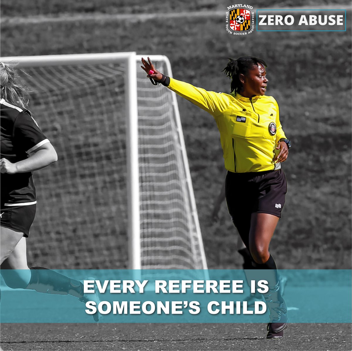 MSYSA's tweet photo. Recruiting and retaining referees has reached a critical point, in part, due to the abuse that referees are subjected to on an increasingly frequent basis.
Together we will improve the sporting environment for all participants by achieving 𝗭𝗲𝗿𝗼 𝗔𝗯𝘂𝘀𝗲!
#ZeroAbuse https://t.co/amp9DgJHWY