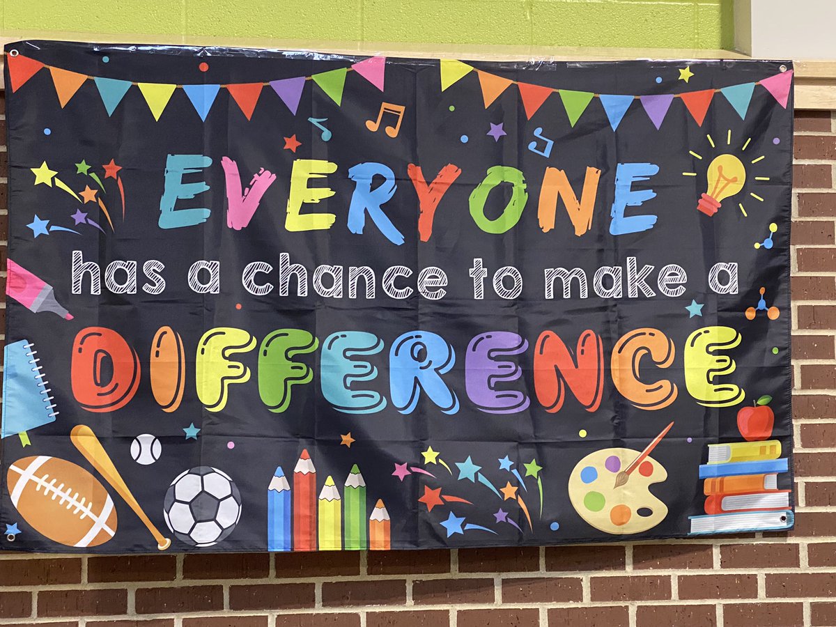 What a great message <a href="/TroySouthMiddle/">Troy South Middle</a>! #bethedifference #bethechange