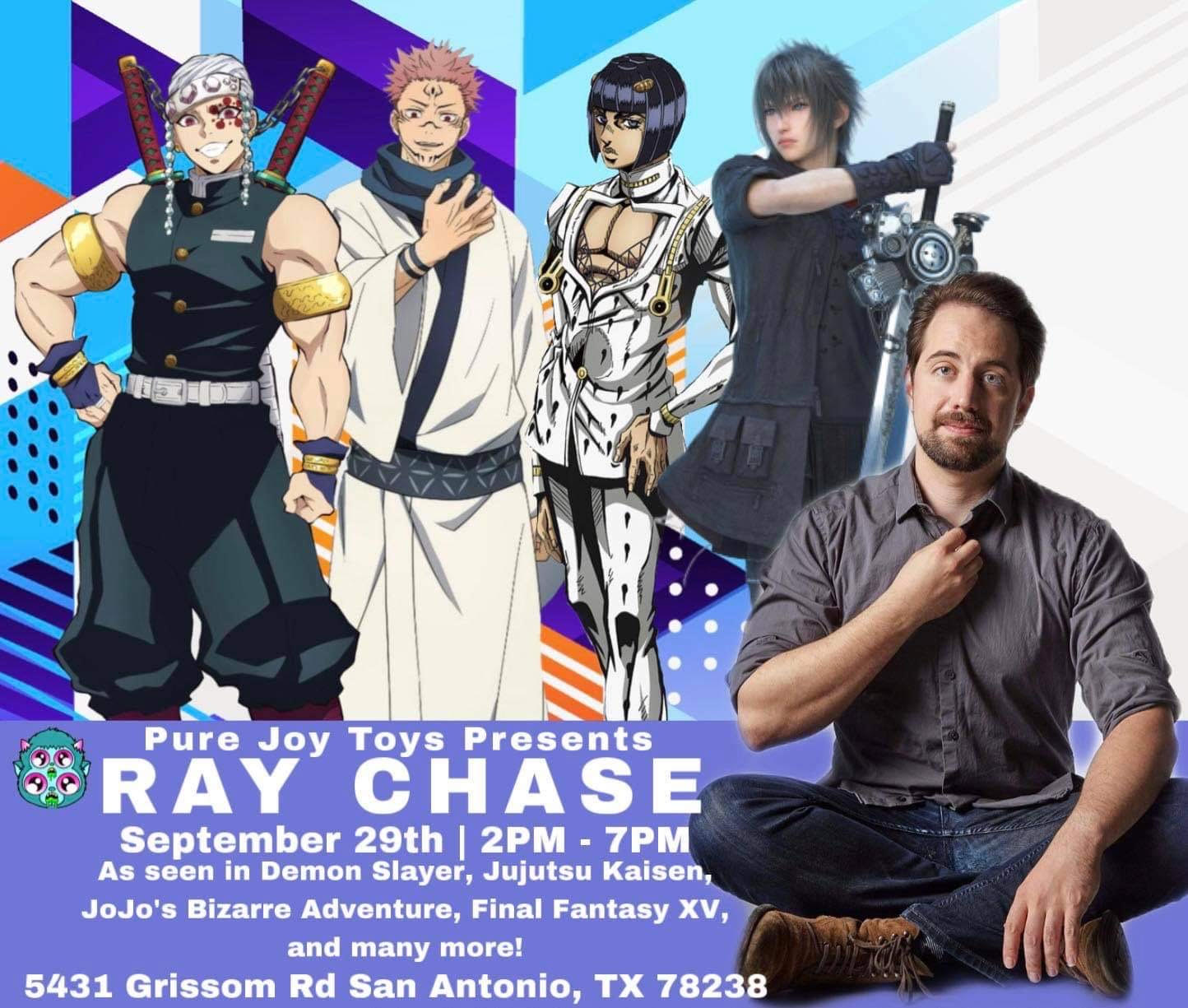 Ray Chase on X: “Doing a toy store signing at Pure Joy Toys in San 