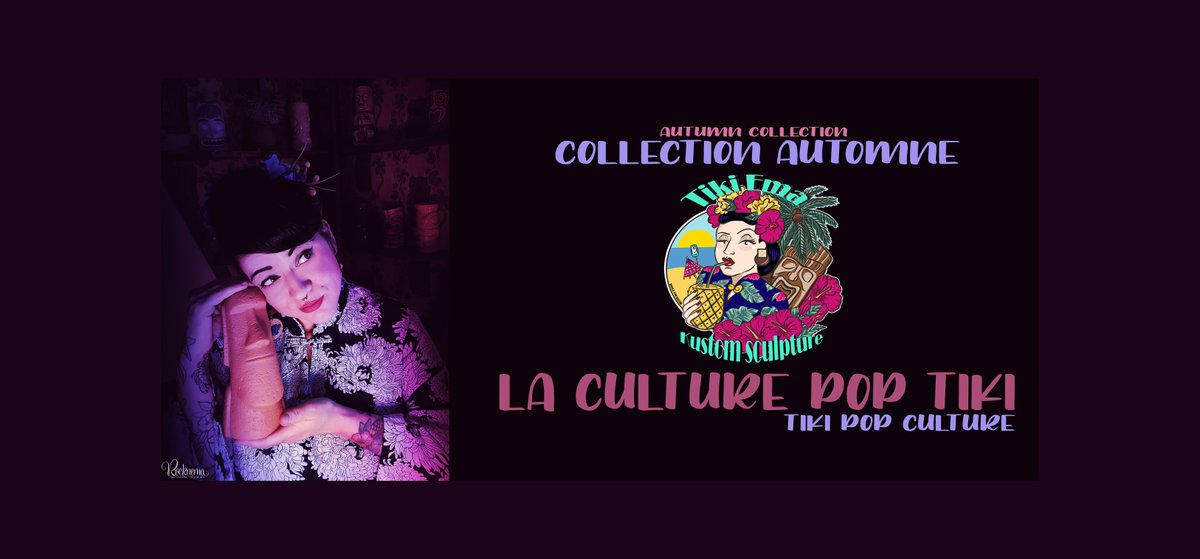 this fall, TIKI POP CULTURE jewelry collection on the online store : tikiemaboutique.ca