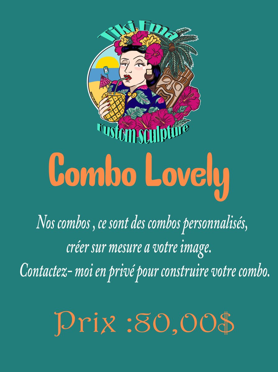 Our combos are custom made, created to your image. Contact me privately to build your combo. tikiemaboutique.ca/collections/co…