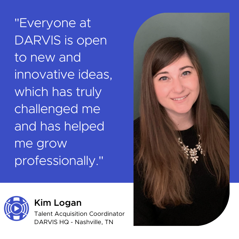 darvisinc's tweet photo. We’re kicking off our #EmployeeSpotlight series with our Talent Acquisition Coordinator Kim Logan!

Kim has been with DARVIS for 6 months and works to find the best and brightest #talent to join our team.

Interested in joining our team? #applytoday https://t.co/jK4pR4xANq