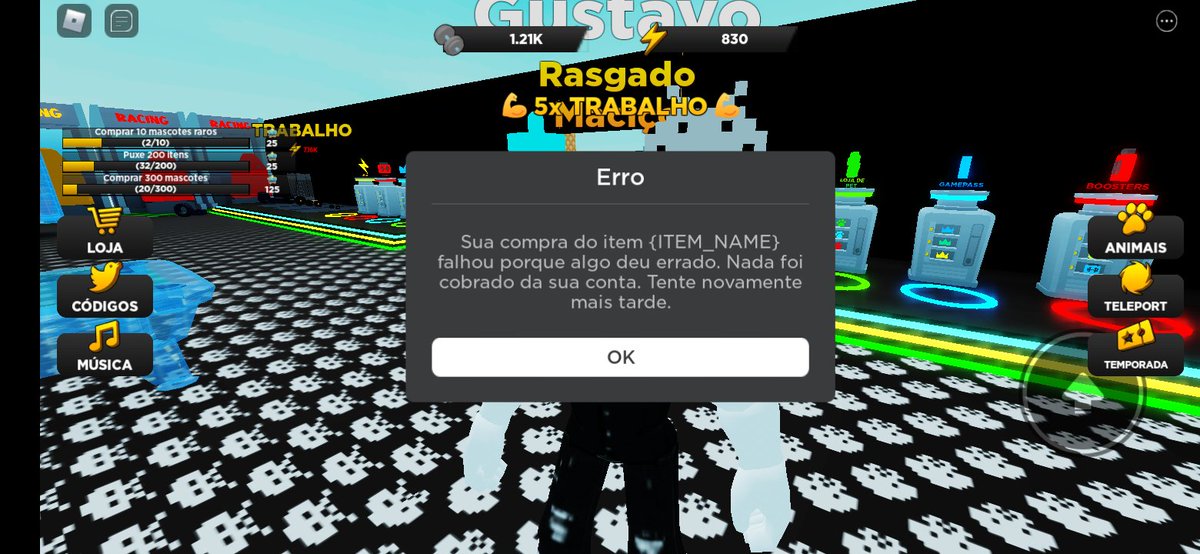 Robloxbugs11's tweet image. (ALRTA DE BUG) parece que em um jogo está acontecendo um bug quando você irá comprar alguma coisa na loja do jogo aparece que você já comprou e comprou o item que não existe com certeza isso não é um bug da Roblox e sim do jogo confira as imagens (imagens) @Robloxbugs11