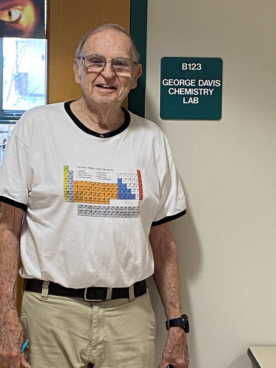 South Side retired teacher George Davis honored today with the naming of the chemistry lab in his honor.  One of the South Side all-time greats!!
