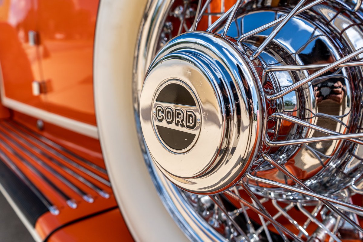 ACDAM1974's tweet photo. Too nice of a day to not get a few pictures of our 1930 Cord L-29. Plus, this makes for a nice treat to get us excited and ready for the ACD Festival! https://t.co/Vgzp0Ynrqm